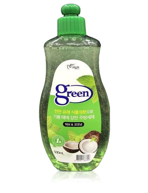 Средство для мытья посуды Pigeon Green Herb & Coconut 500мл
