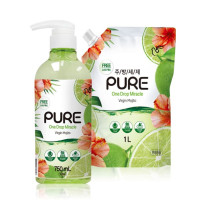 Засіб для миття посуду Pigeon Pure One Drop Miracle Virgin Mojito 750мл + 1л