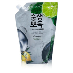 Средство для мытья посуды, овощей и фруктов Soonsaem Podog Premium Citrus Detergent мягкая упаковка