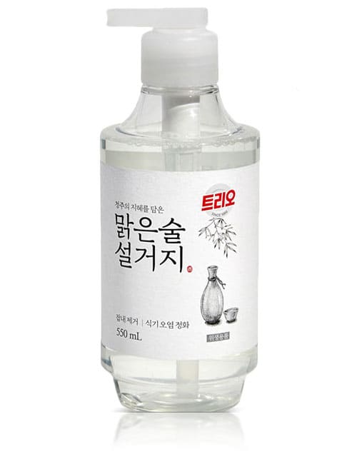 Средство для мытья посуды Trio Clear Drinking Fermented Sake 550мл