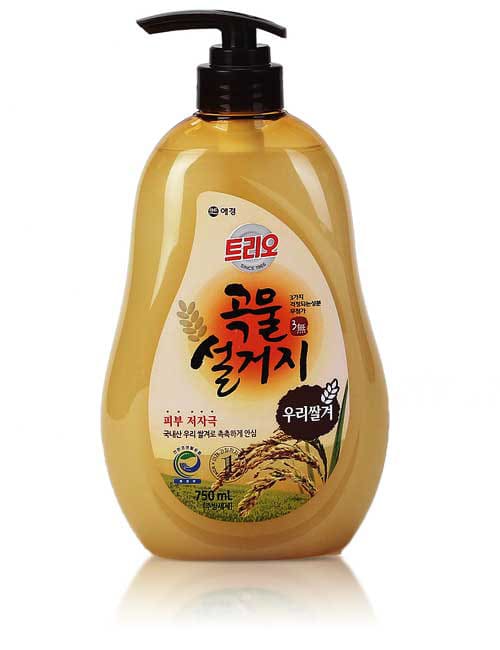 Средство для мытья посуды Trio Grain Rice 750мл