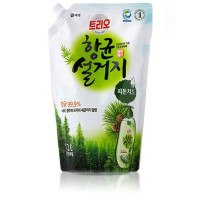 Засіб для миття посуду Trio Antibacterial Natural Phytoncide Фітонциди 1.2л м'яка упаковка