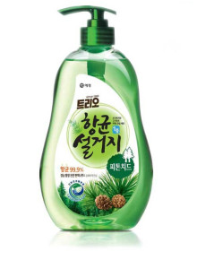 Средство для мытья посуды Trio Antibacterial Natural Phytoncide 750мл
