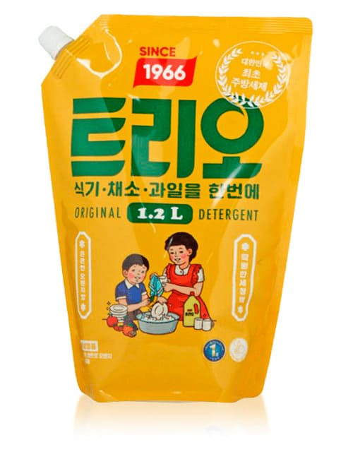 Средство для мытья посуды Trio Retro Detergent