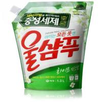 Рідкий пральний порошок Wool Shampoo White Jasmin 1.3л м'яка упаковка