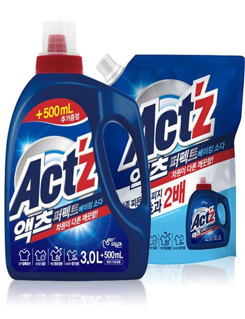 Гель для стирки ACT'Z Perfect Baking Soda 3.5л + 2.2л