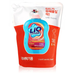 Гель для стирки LiQ Thick Gel Hygiene For Drum 2.1л мягкая упаковка