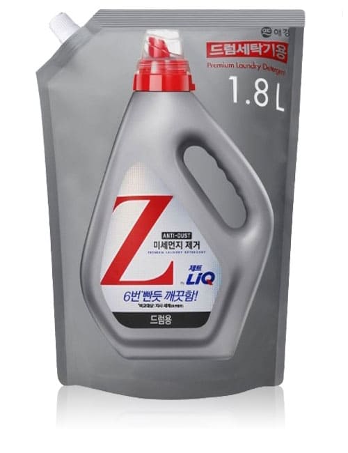 Гель для стирки LiQ Z Anti Dust For Drum 1.8л мягкая упаковка