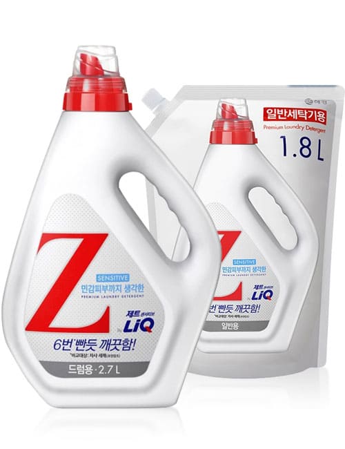 Гель для стирки LiQ Z Sensetive For Drum 2.7л + 1.8л
