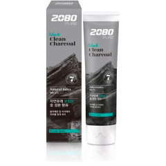 Зубная паста 2080 Pure Black Clean Charcoal Toothpaste 120г
