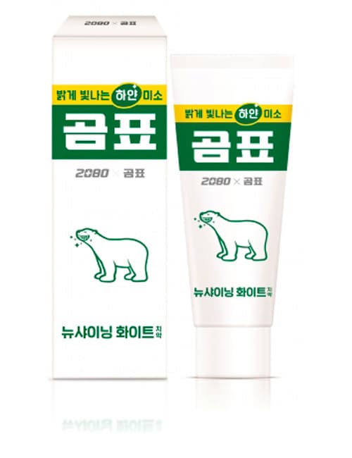Зубная паста 2080 New Shining White Gom Pyo Collaboration Toothpaste 120г