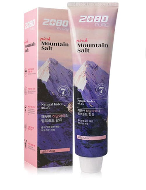 Зубная паста 2080 Pure Pink Mountain Salt Toothpaste 120г