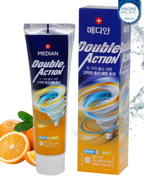 Зубная паста Median Double Action Citrus Toothpaste 130г