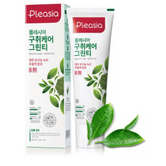 Зубная паста Pleasia Green Tea Toothpaste 100г