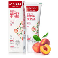 Зубная паста Pleasia Peach Mint Toothpaste 100г