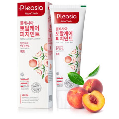 Зубная паста Pleasia Peach Mint Toothpaste 100г
