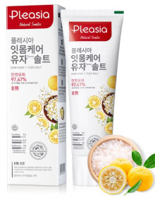Зубная паста Pleasia Yuzu Salt Toothpaste 100г