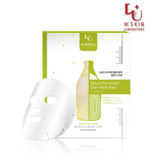 Ферментированная маска для лица W.Skin Makgeolli Natural Fermented Grain Mask набор