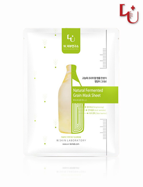 Ферментированная маска для лица W.Skin Makgeolli Natural Fermented Grain Mask 1 шт