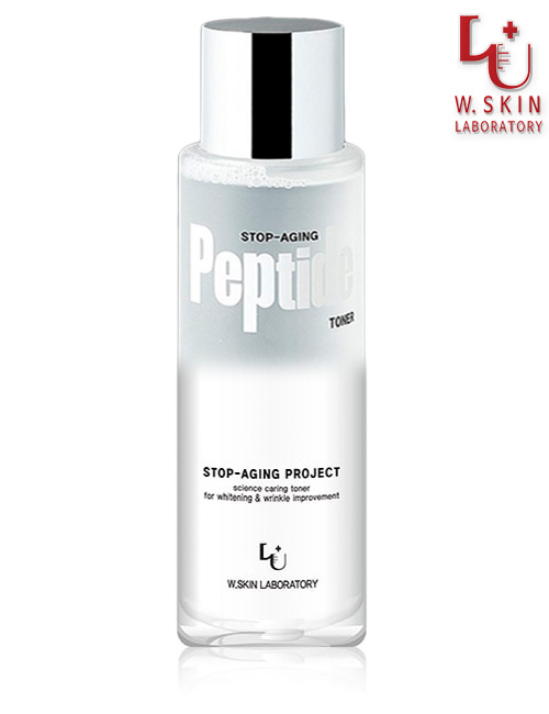 Тонер для лица с пептидами W.Skin Stop-Aging Peptide Toner