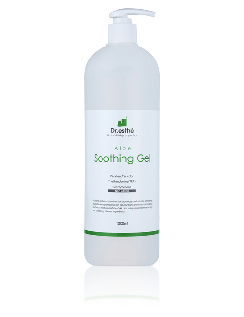 Защитный увлажняющий гель на алоэ Dr.esthe Aloe с отличным успокаивающим эффектом 