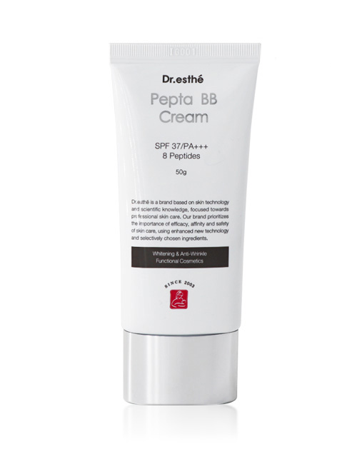 Пептидный BB крем для лица Dr.esthe Pepta BB Cream SPF37/PA+++
