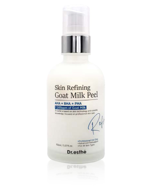 Молочный пилинг Dr.esthé Goat Milk для удаление черных точек, угревой сыпи и отмерших клеток