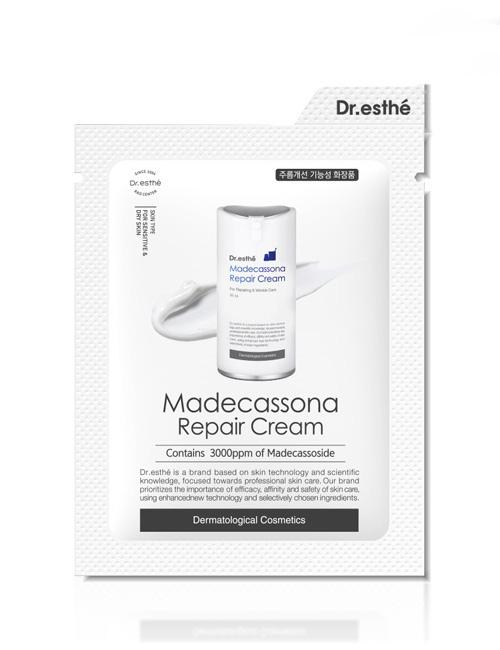 Восстанавливающий крем для лица Dr.esthe Madecassona Repair Cream Sample Pouch