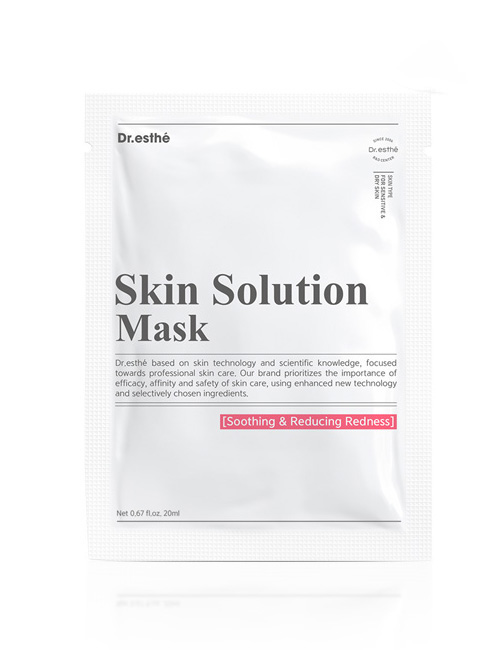 Успокаивающая маска с аллантоином для лица Dr.esthe Skin Solution Mask