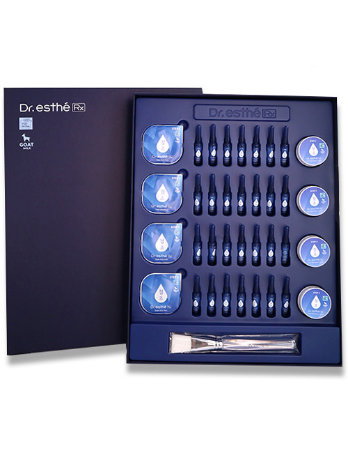 Премиальная система пилинга на основе козьего молока Dr.esthe курс 1 неделя