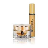 Крем и сыворотка для зоны вокруг глаз с пептидами LaDuollux Eye Love Youth 