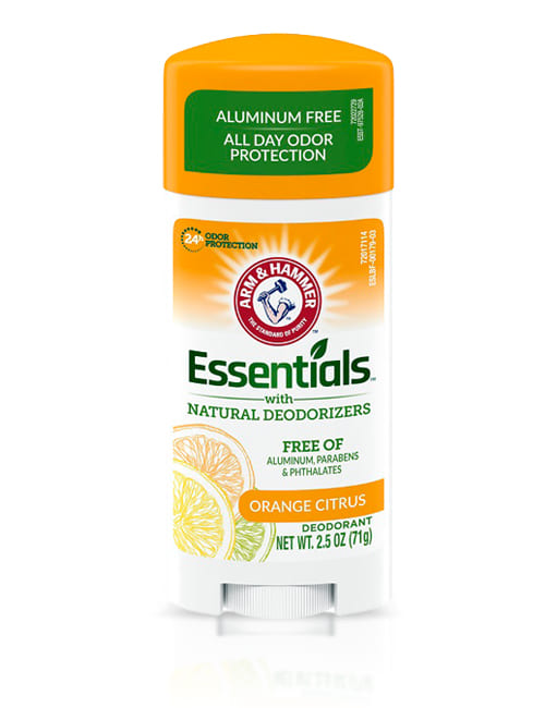 Дезодорант твердый Arm & Hammer Essentials Natural Orange Citrus