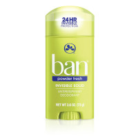 Дезодорант антиперспирант Ban Invisible Solid Powder Fresh