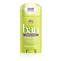 Дезодорант антиперспирант Ban Invisible Solid Shower Fresh