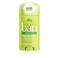 Дезодорант антиперспирант Ban Invisible Solid Unscented