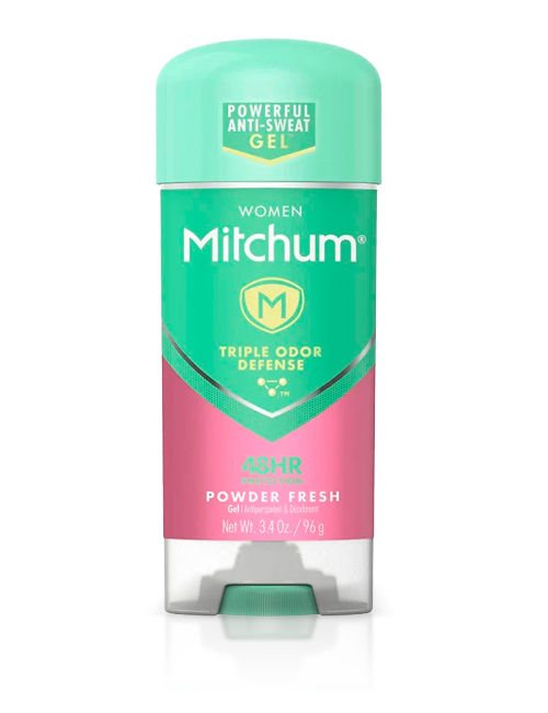 Дезодорант антиперспірант жіночий Mitchum Triple Odor Defense Gel Powder Fresh
