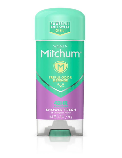 Дезодорант антиперспирант женский Mitchum Triple Odor Defense Gel Shower Fresh