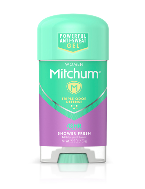 Дезодорант антиперспирант женский Mitchum Triple Odor Defense Gel Shower Fresh 63г