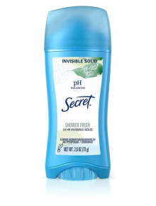 Дезодорант антиперспирант Secret Invisible Solid Shower Fresh