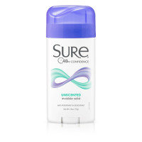 Дезодорант антиперспирант Sure Invisible Solid Unscented