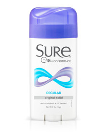 Дезодорант антиперспирант Sure Original Solid Regular