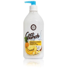 Гель для душа Happy Bath Coco Punch Pineapple & Banana Shower Gel 