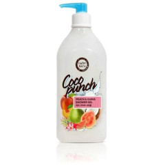 Гель для душа Happy Bath Coco Punch Peach & Guava Shower Gel 