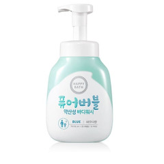 Пена гель для душа Happy Bath Pure Bubble Weak Acid Blue Body Wash 600мл