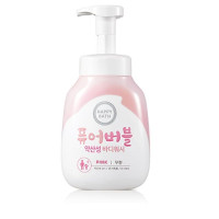 Пена гель для душа Happy Bath Pure Bubble Weak Acid Pink Body Wash 600мл