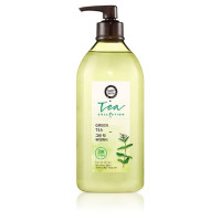 Гель для душа Happy Bath Young Leaf Tea Collection Green 