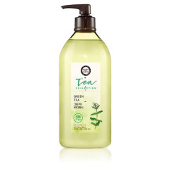 Гель для душа Happy Bath Young Leaf Tea Collection Green 