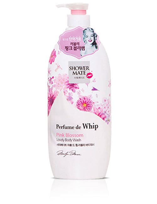 Гель для душа Shower Mate Perfume de whip Lovely Pink Blossom Body Wash 900г
