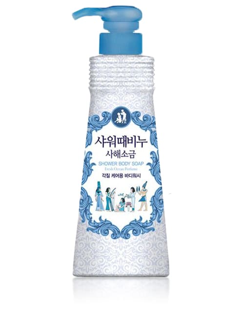 Гель для душа Shower Scrub Dead Sea Salt with Fresh Ocean Perfume