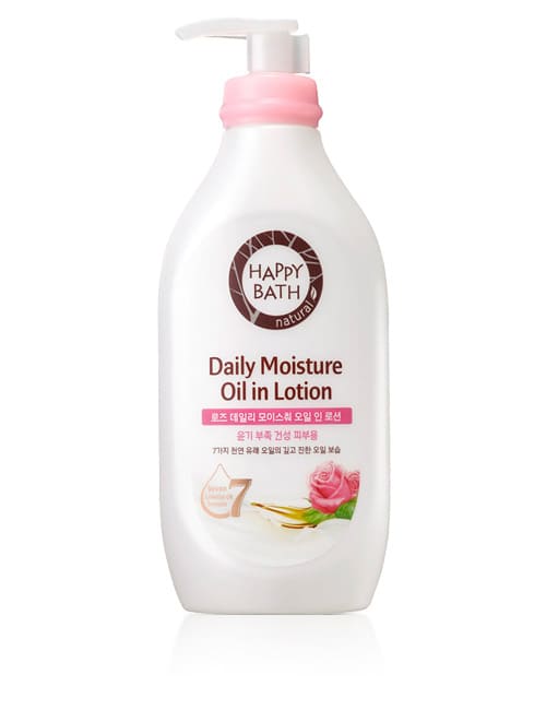 Лосьон для тела Happy Bath Daily Moisture Oil Rose Body Lotion
